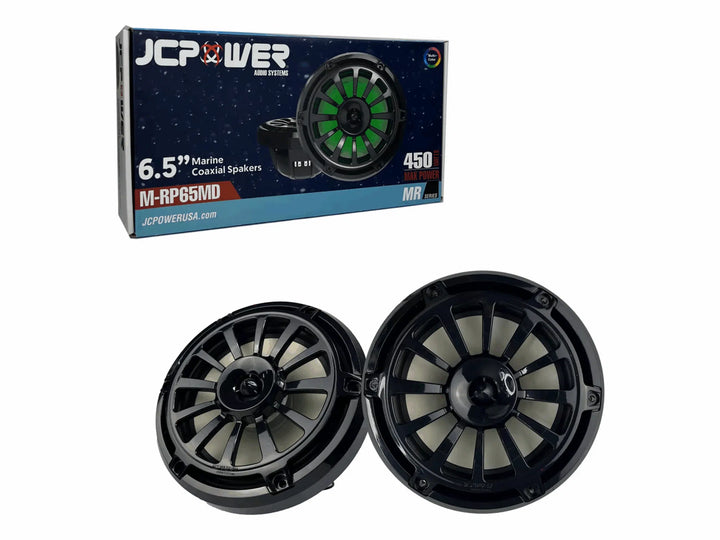 JCPOWER M-RP65MD – BOCINAS MARINAS 6.5″ DE 225W RMS (PAR)
